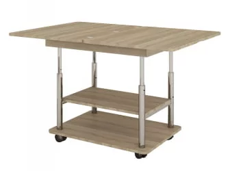 Журнально-обеденный стол Агат-22.2 Дуб кобург