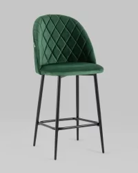 Стул полубарный Марсель ПЛ велюр Зеленый