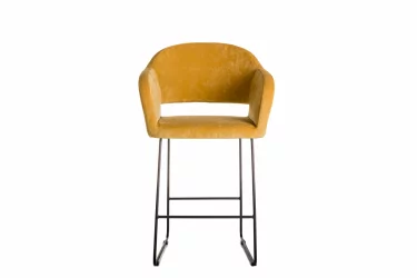 Стул полубарный Oscar ПБ Желт/Линк
