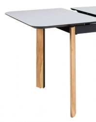 Стол раскладной Combi Glass 140-180 Automatic Natur/Light matte glass