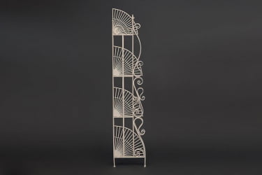 Этажерка угловая Secret De Maison 001 стальной сплав, 50х35х160см, butter white