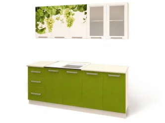 Маленькая кухня 2,0 м Люкс Лоза