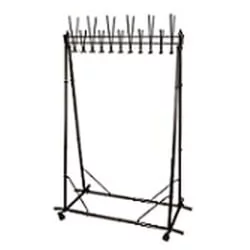 Гардеробная вешалка для одежды АЛЛА-22 на колесах