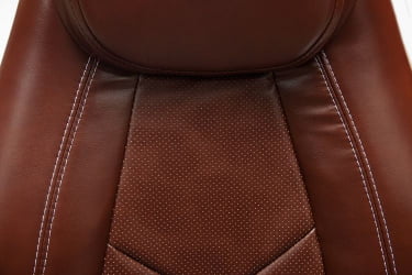 Кресло руководителя BOSS люкс коричневый 2 TONE