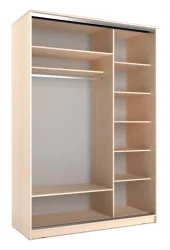Шкаф-купе коричневый Хит-24-12-55 Ясень шимо темный