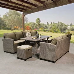 Комплект плетеной мебели AFM-307B Beige