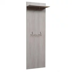 Вешалка навесная Визит-1 775/1  terra 100 (белая) - Дуб беленый