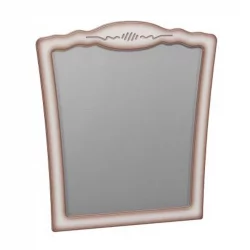 Зеркало настенное Виктория 01 Макиато Дуб молочный с патиной