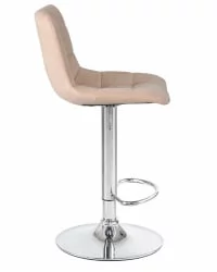 Стул барный ДОБРИН ТАИЛОР Бежевый велюр МДЖ9-10 / DOBRIN TAILOR MJ9-10