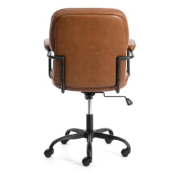 Кресло ALPHA иск. кожа, Brown (коричневый)