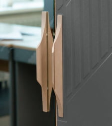 Комплект мебели для спальни Монако 902 №2 Дуб Вотан Оникс Графит Десерт Серый