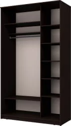 Черный шкаф-купе Хит-23-12-55 Аруба Венге