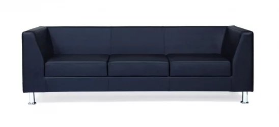 Диван трехместный (Дерби)  Consul Chocolate