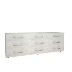 Тумба модульная трехсекционная YALTA LT-TS 3.3 Снежная Патина