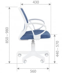 Детское кресло CHAIRMAN KIDS 112 велюр Зефир