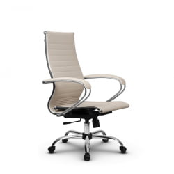Кресло офисное METTA B 2m 10K1/K131, Основание 17833 Комплект 2 Светло-бежевое