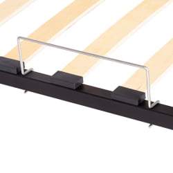 Односпальная кровать Marco металл, 90х200см, черный