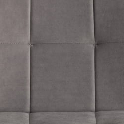 Полубарный стул Bari/Бари велюр, серый, 29, 42х55х99 см