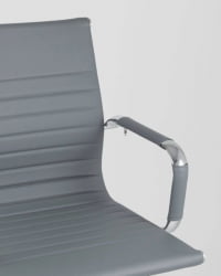 Кресло для посетителей ТопЧаирс Висит серое 2 шт. / TopChairs Visit