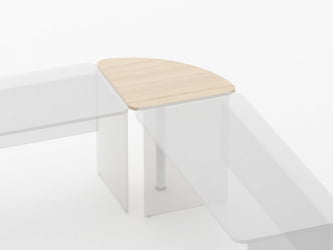 Приставка угловая Glassy 2.16 Туя