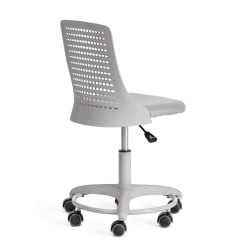 Детское кресло Kiddy ткань, серый