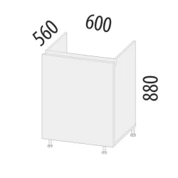 Напольный шкаф под мойку (лев/прав) Дакота 103.73