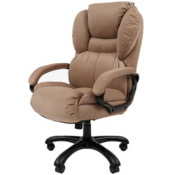 Кресло руководителя CHAIRMAN 434 HOME велюр Темно-бежевый