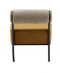 Кресло Ponpoun К бежевый терракотовый