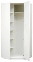 Детский угловой шкаф угловой с фотопечатью Совята 2.1 Белый