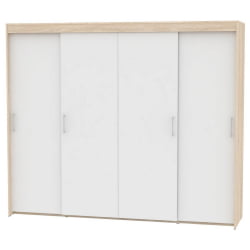 Шкаф-купе T-5-198х235х45(ДСС-Белый-10)