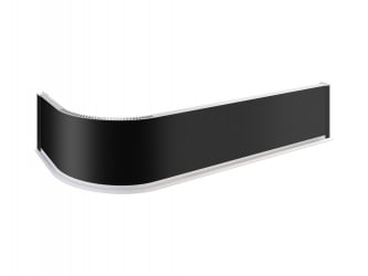 Столешница ЦПР 01.100 Черный радиусный 1 м