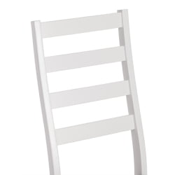 Стул SWEDEN Многослойная фанера, 41*40*99 см, white, ткань темно-серая (150)