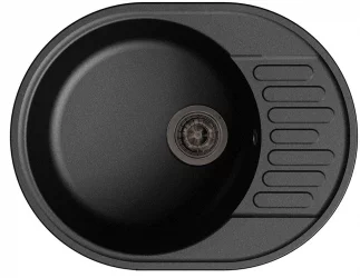 Мойка Кухонная Лекс Орта 620 Блаcк / Lex Orta Black