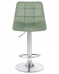 Стул барный DOBRIN TAILOR Пудрово-мятный велюр MJ9-87