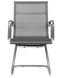 Офисное кресло для посетителей ДОБРИН CОДЙ МЕСХ (серый) 2 шт / DOBRIN CODY MESH