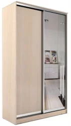 Двустворчатый шкаф Хит-23-12-15 Дуб млечный