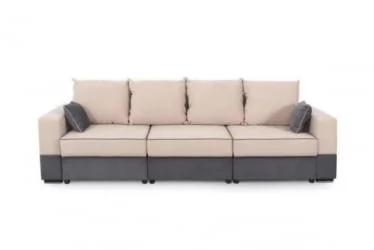 Диван-кровать Бостон 2400 Стандарт Бежево-темно-серый