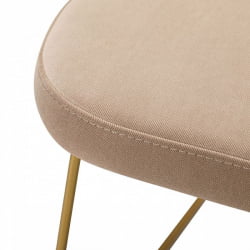 Кресло Ларс Диаг беиге/Линк золото / Lars Diag beige/Линк