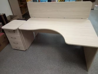 Тумба приставная на 4 ящика Glassy 3.10.11 Туя