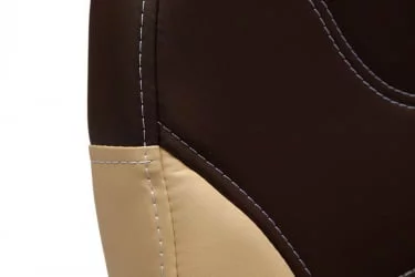 Кресло руководителя Twister коричневый+бежевый