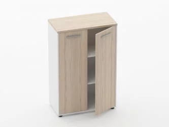 Шкаф 2 широкий закрытый Deka 10.12.131 Туя/Белый