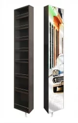 Шкаф в гостиную Лупо Шелф Арт Венге