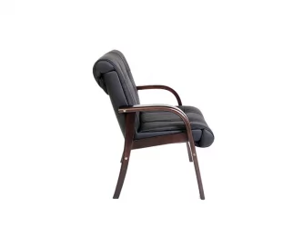 Кресло для посетителей Paris D PRS5240021 Черное