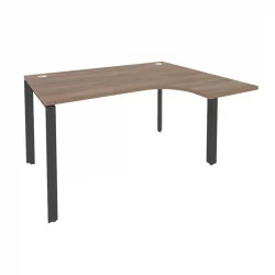 Стол эргономичный правый на П-образном м/к ONIX O.MP-SA-3R Дуб Аризона/Антрацит
