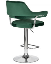 Стул барный ДОБРИН CХАРЛЙ (зеленый велюр (МДЖ9-88)) 2 шт / DOBRIN CHARLY (MJ9-88))