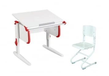 Стол универсальный трансформируемый Parta 1/75 + Stul Белый Красный