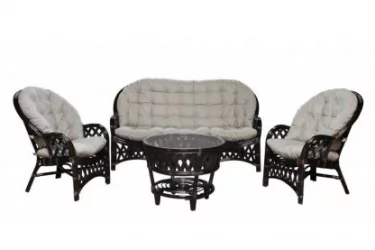 Комплект Черчилль/Рузвельт/Кобана с 3х местным диваном Cherchille6 венге