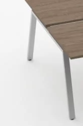 Л-образный металлический каркас с траверсами Deka 73.145.18 К Металлик матовый муар