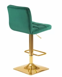 Стул барный DOBRIN GOLDIE Зеленый велюр MJ9-88