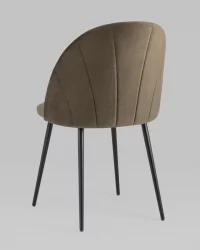 Стул для кухни Логан NEW велюр Коричневый